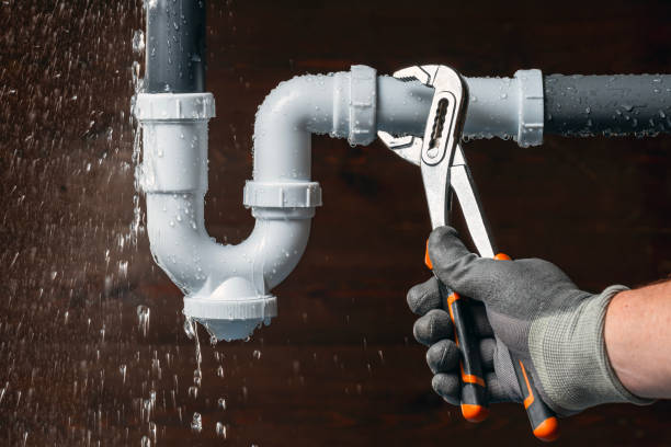 Professional Drain Cleaning technician working in Newcomb, MD